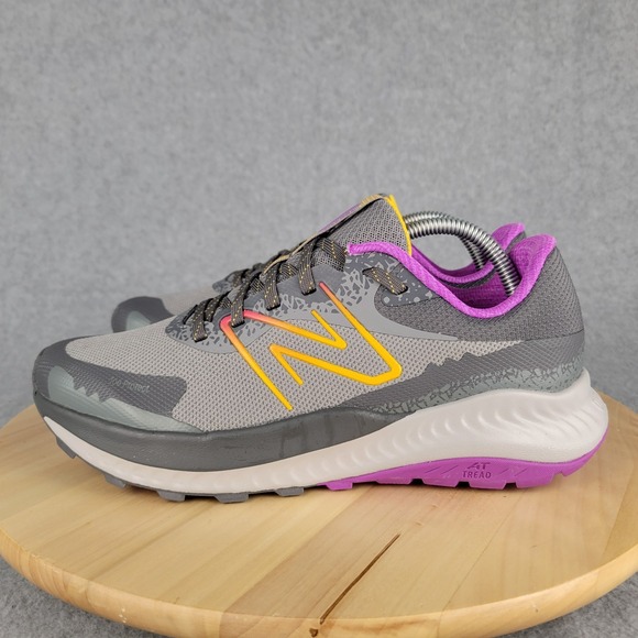 New Balance DynaSoft Nitrel V5 Running Trainers Men 9.5 Women 11 EU 38 Gray Hike - Picture 1 of 10
